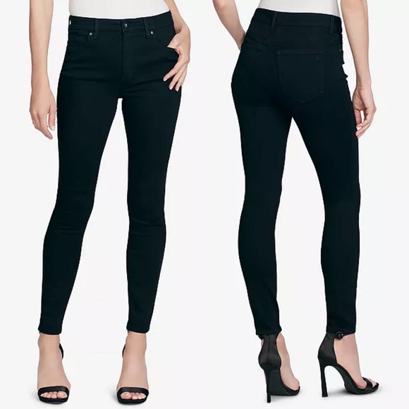 Jessica Simpson Jeans Jessica Simpson Faded Black Curvy High Rise